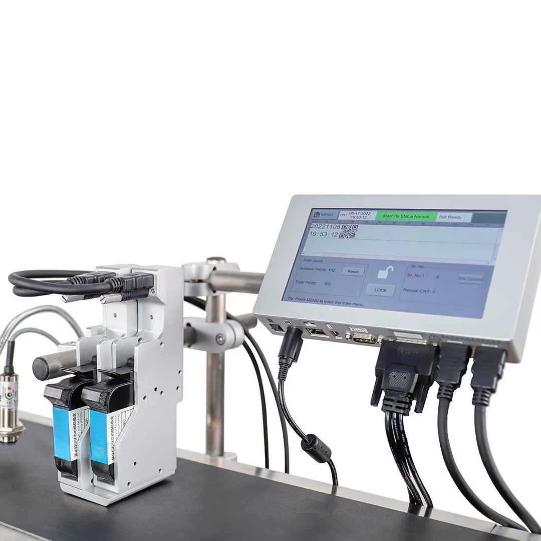 Barcode Printer - Онлайн-термоструйный принтер для кодирования штрихкодов/этикеток/логотипов/QR-кодов/дат/номеров партий